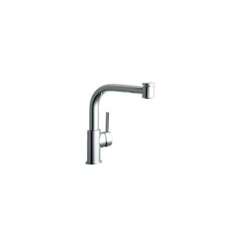 Elkay Mystic Single Hole Kitchen Faucet With Pull-Out Spray And Lever Handle Chrome LKMY1041CR
